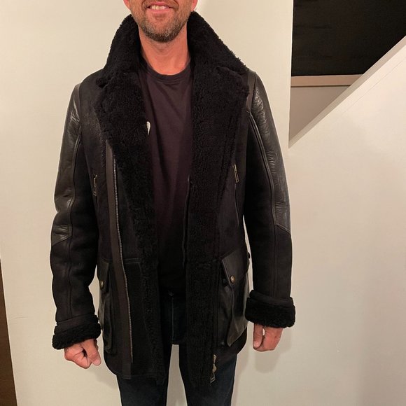 Like New Belstaff Shearling Coat - Dennison Jacket